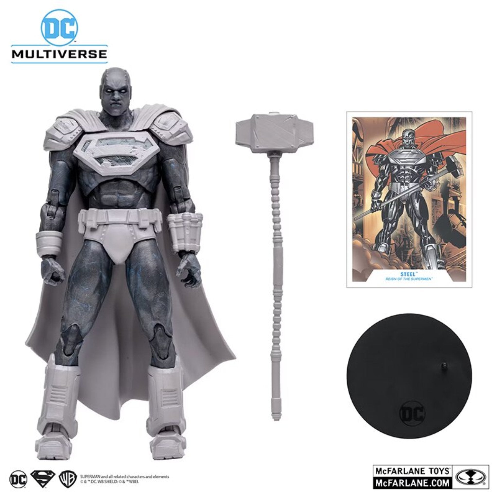 DC Multiverse Platinum Edition Steel (Reign of Superman)、mySite、hgirdovlk