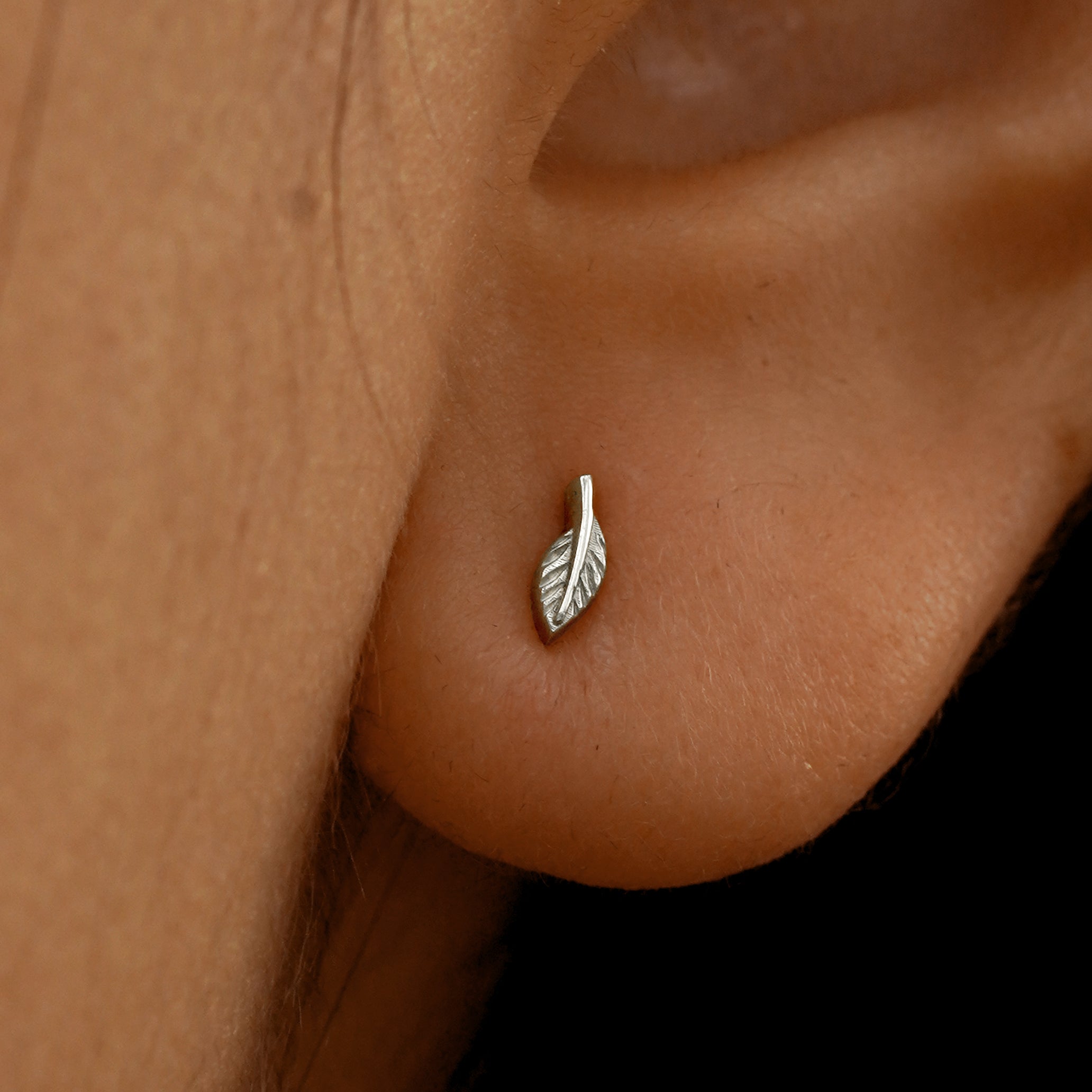 Mini Leaf Earring、mySite、hinf8tx79