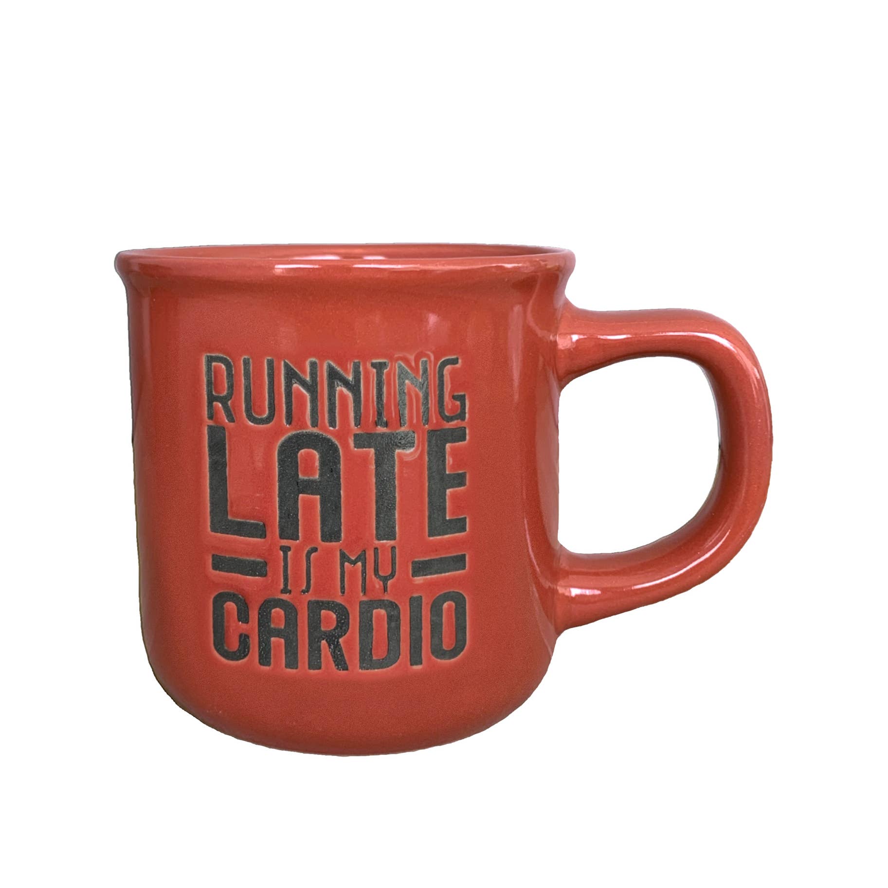 Running Late Is My Cardio Funny Coffee Mug, Chili Pepper - Medium、mySite、g9winljtr