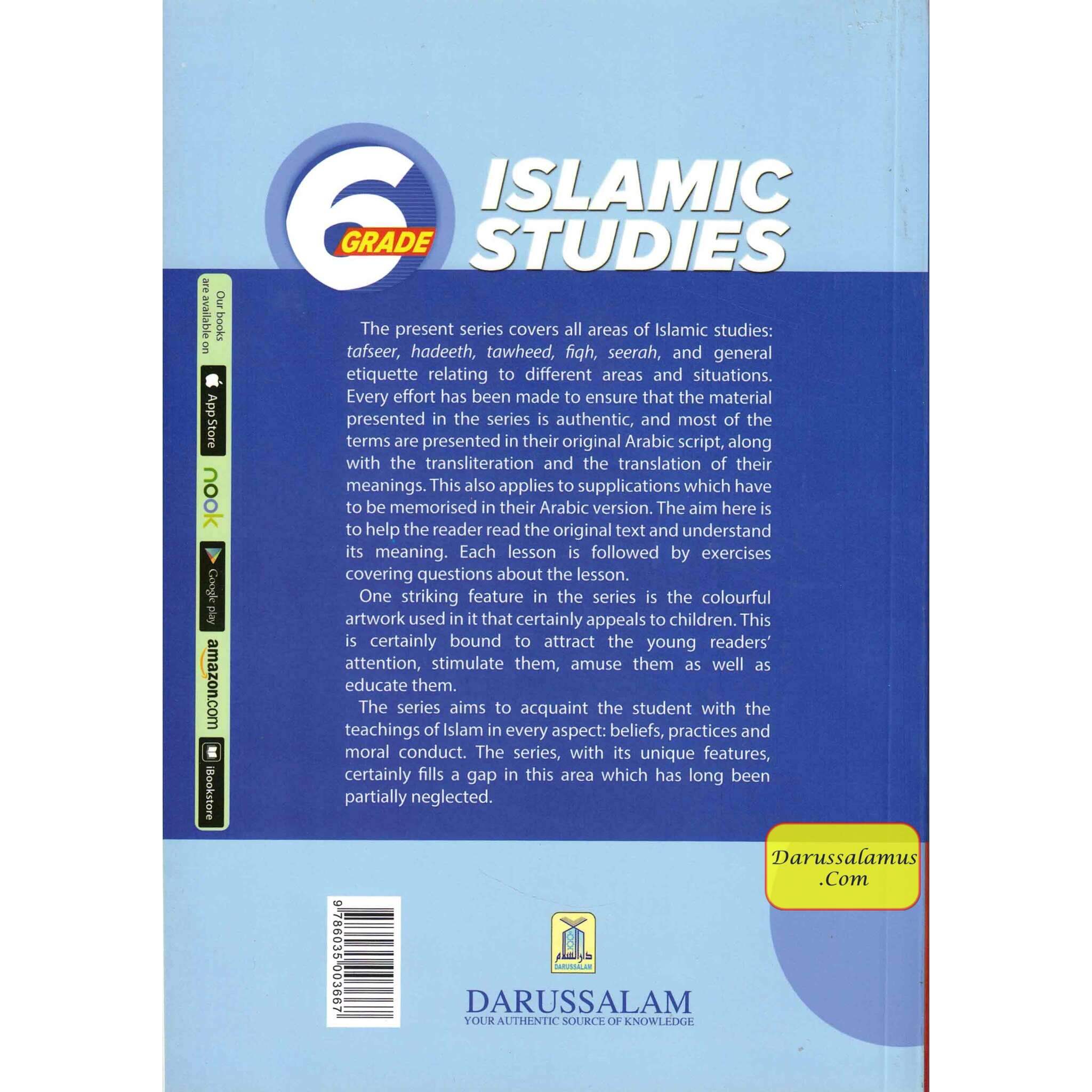 Islamic Studies Grade 6 By Maulvi Abdul Aziz Darussalam Publications、mySite、topwebapps