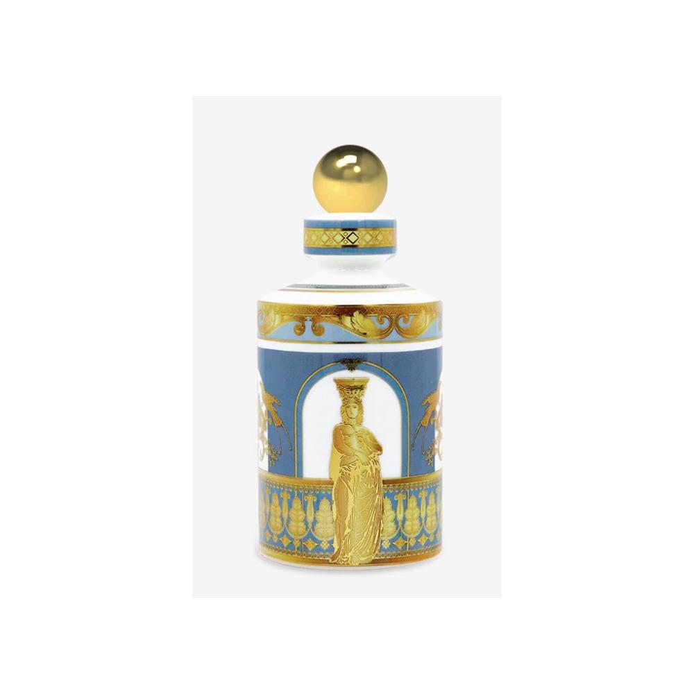 BACI MILANO - Bottiglia Con Sfera Midi Minerva Azzurra In Porcellana D7X15,5H 350Ml、mySite、fannypackpong