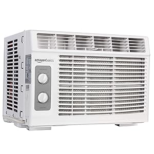 AmazonBasics Window-Mounted Air Conditioner with Mechanical Control 