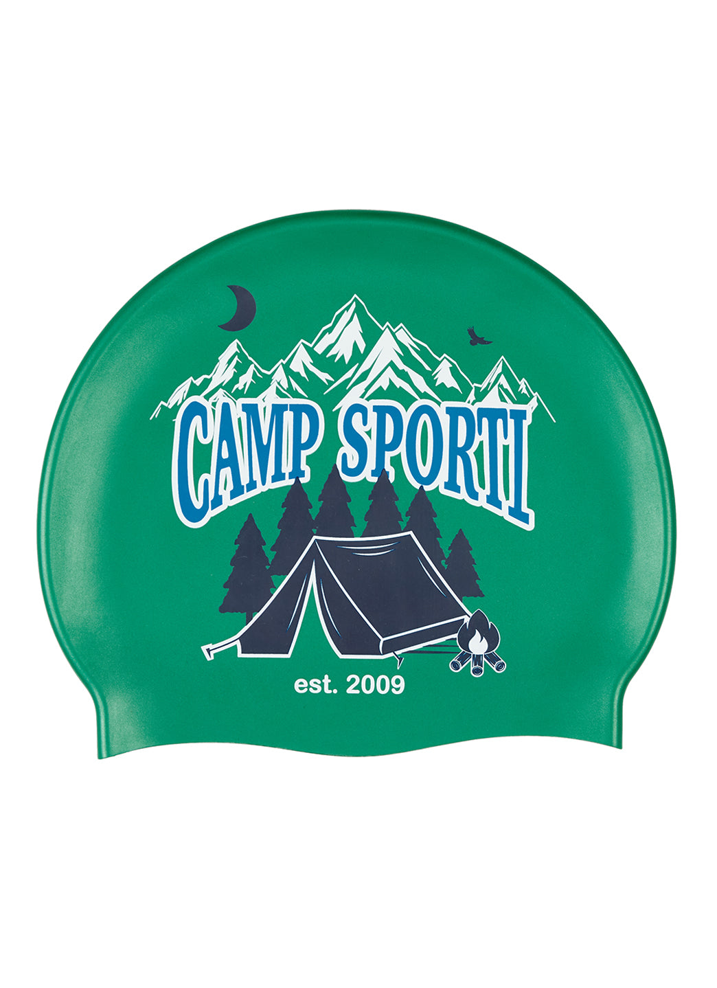 Sporti Summer Camp Silicone Swim Cap、mySite、noshort