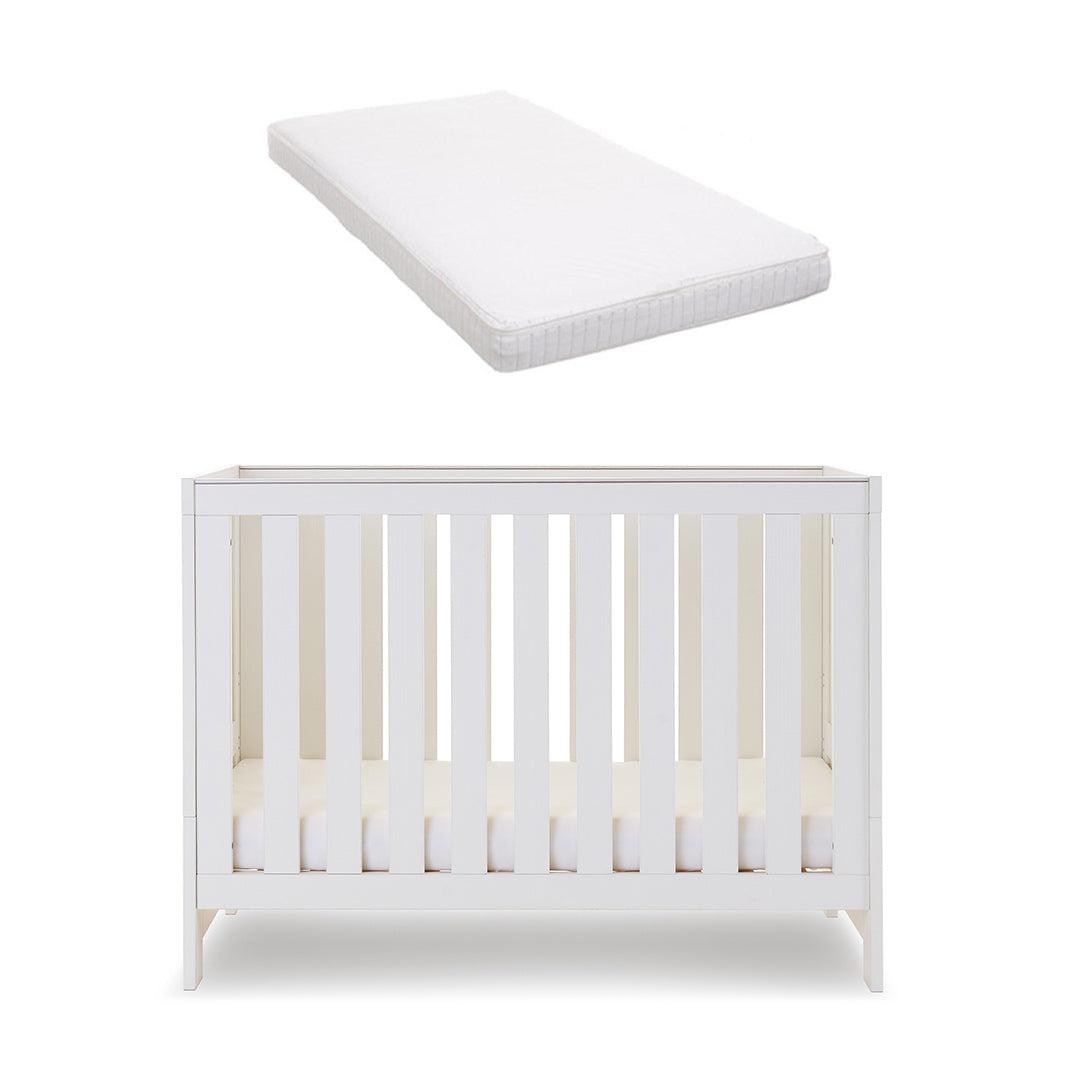  Obaby Nika Mini Cot Bed - White Wash、mySite、merchandisen