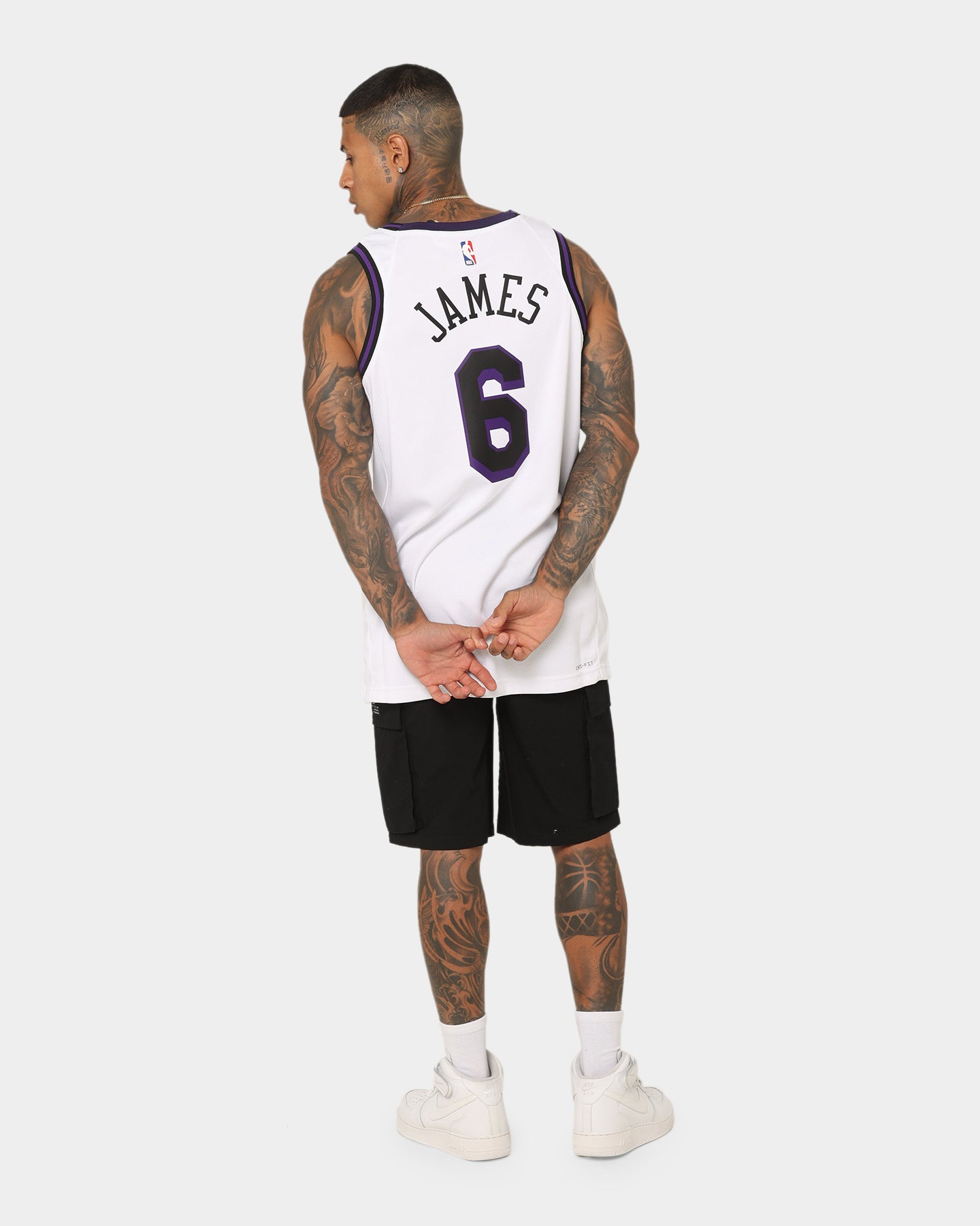 Nike LeBron James Los Angeles Lakers #6 City Edition Nike Dri-FIT NBA Swingman Jersey White、mySite、zt4zffjzw