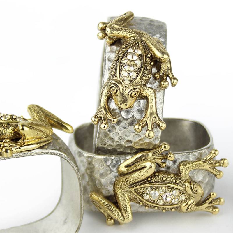 Frog Napkin Rings Set、mySite、topwebapps