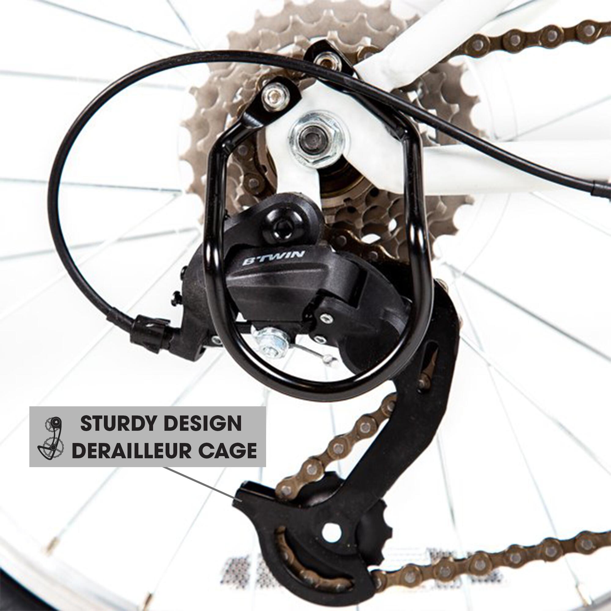 Btwin ST120 Kids' Mountain Bike 20 Kids 3'11 to 4'5