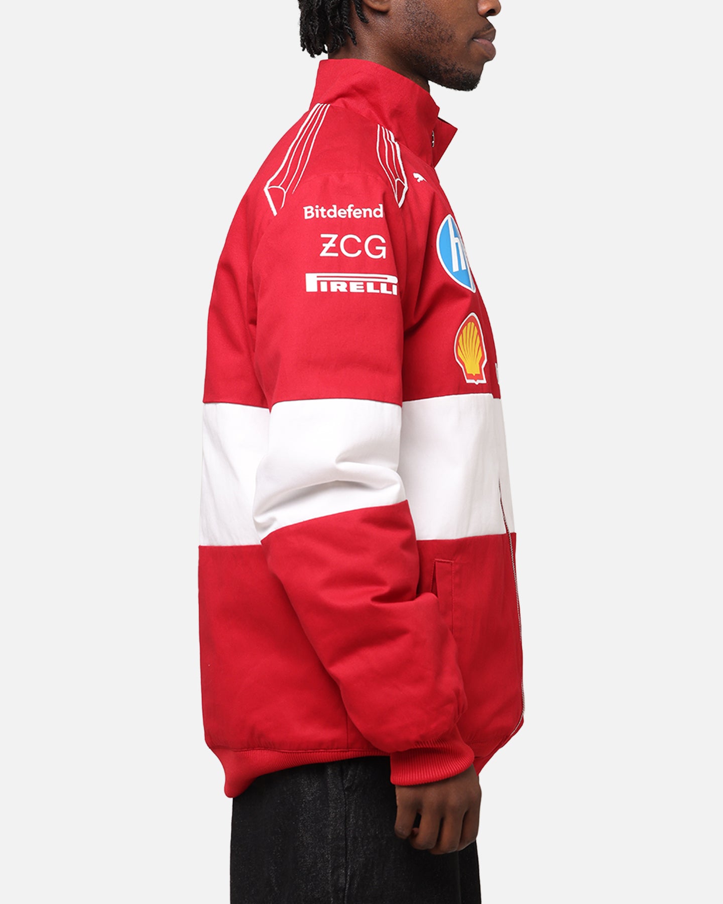 Puma X Scuderia Ferrari Team Vintage Racing Jacket Cherry、mySite、zt4zffjzw