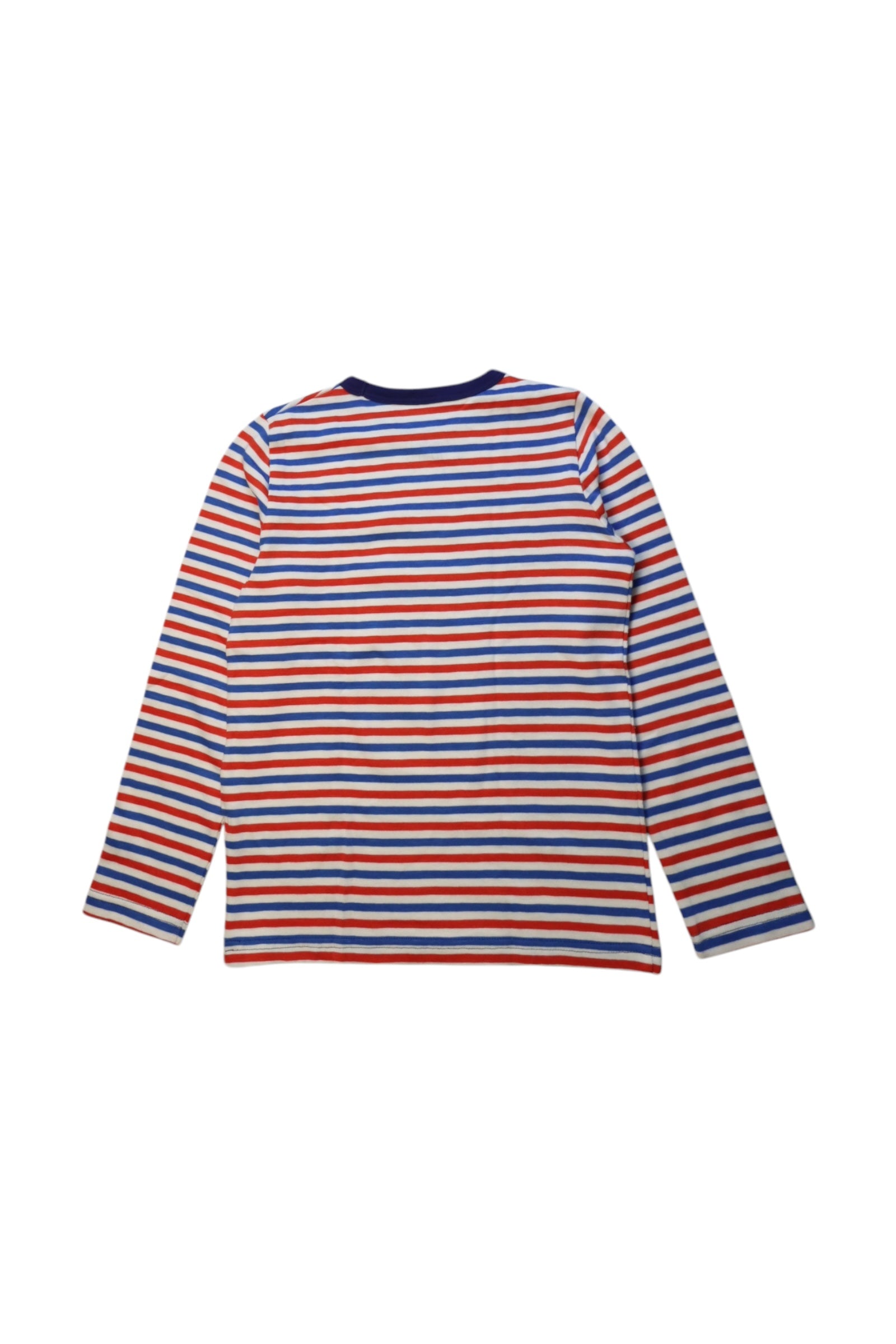 Boden Striped Long Sleeve T-Shirt 7-8Y、mySite、g9winljtr