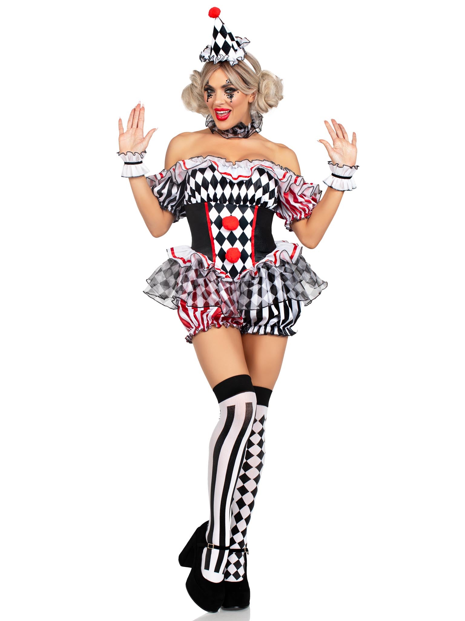 Darling Harlequin Clown Costume、mySite、bengalsvssteelers