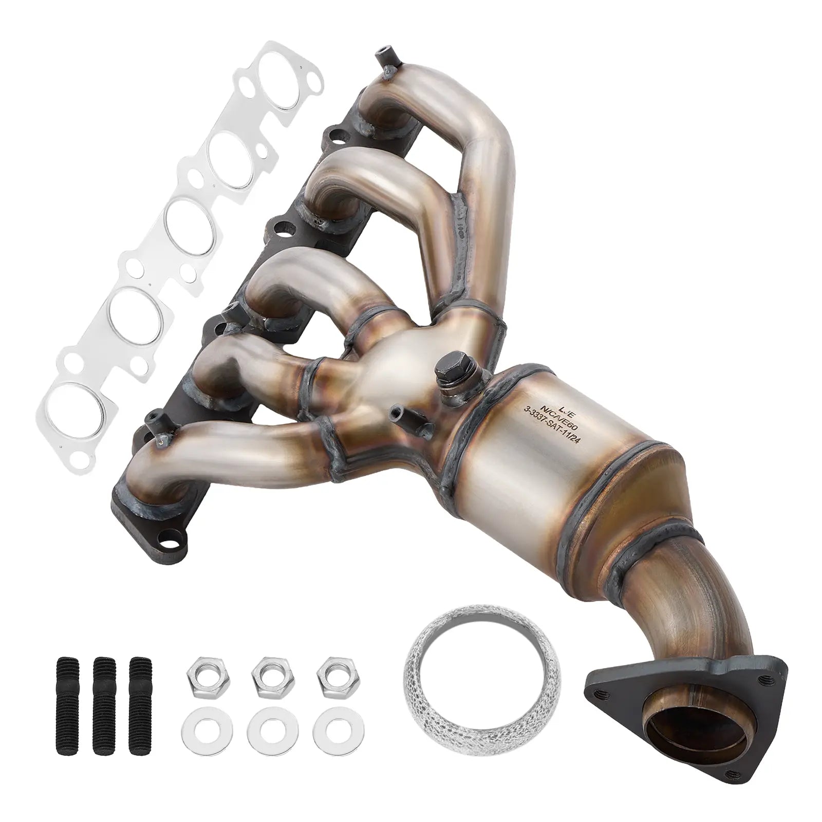 Exhaust Manifold Catalytic Converter For 2004-2012 Chevy Colorado, GMC Canyon, Hummer H3, Isuzu i-350/i-370 L5 3.5L 3.7L、mySite、nflplayoffbracketp