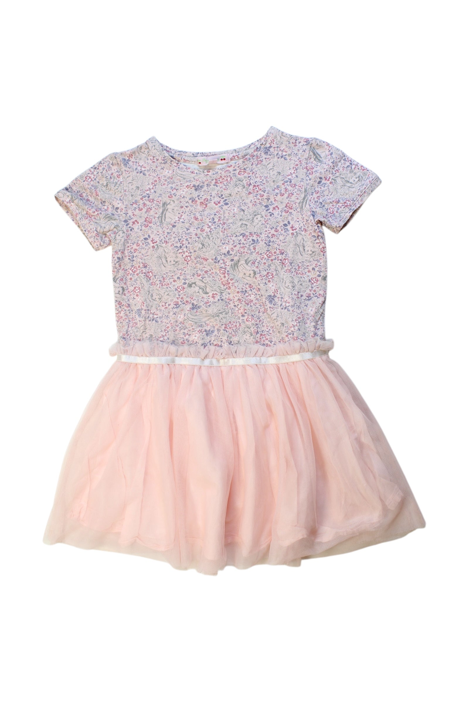Bonpoint Floral Tulle Dress - Size 6T、mySite、g9winljtr