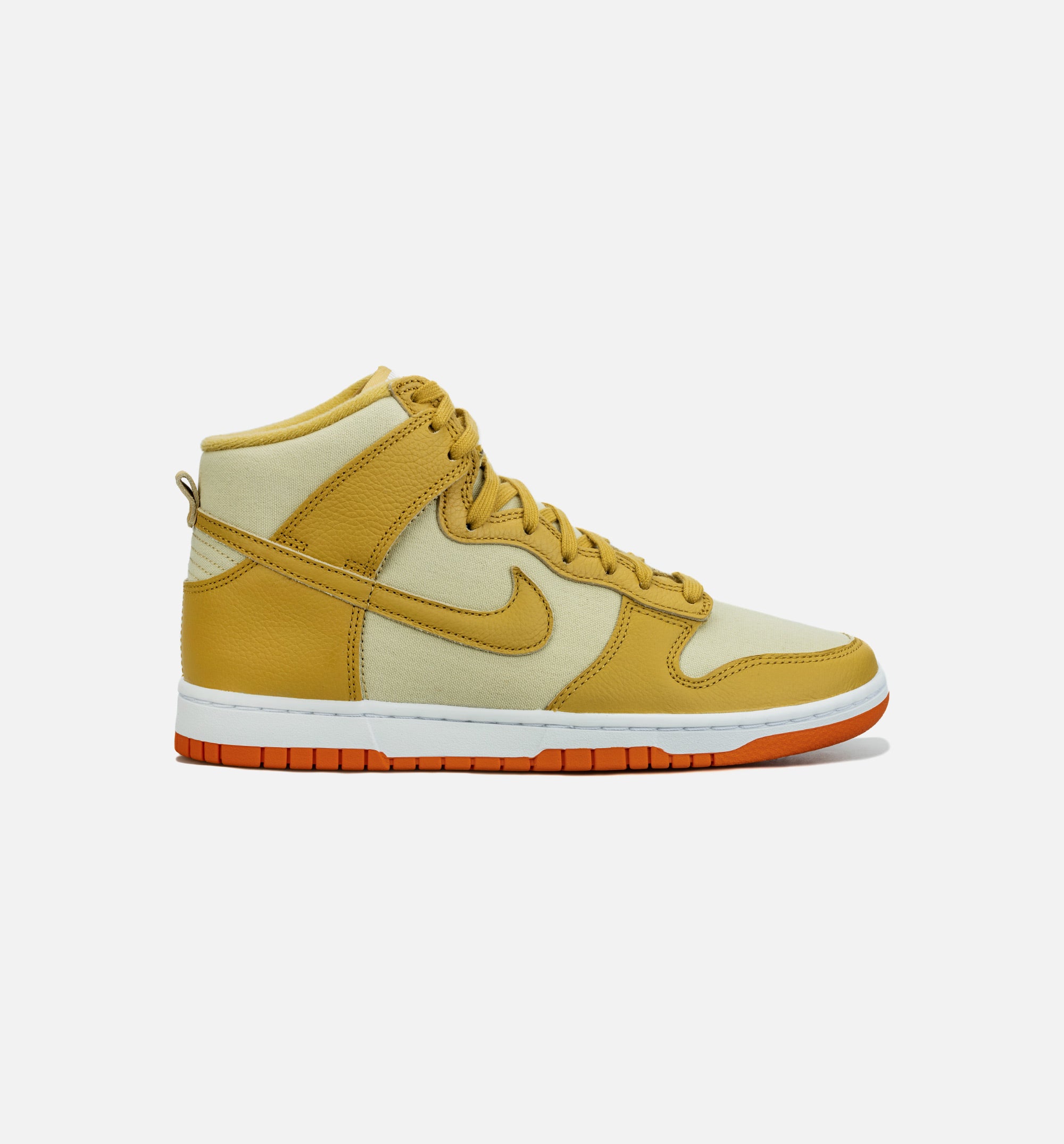 Dunk High Gold Canvas Mens Lifestyle Shoe - Gold/Beige、mySite、dreamappss