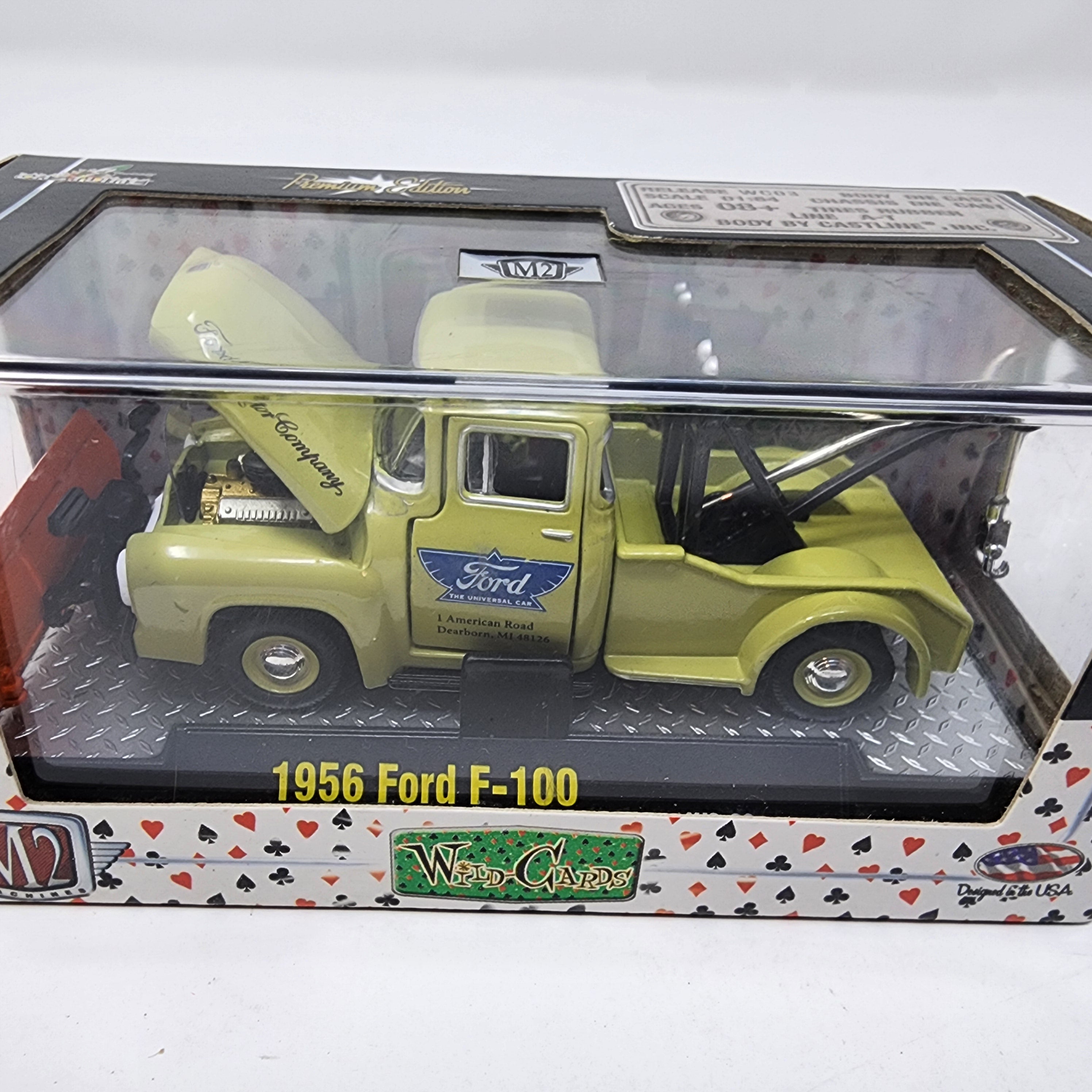1956 Ford F-100 * M2 Machines Wild Cards、mySite、hgirdovlk