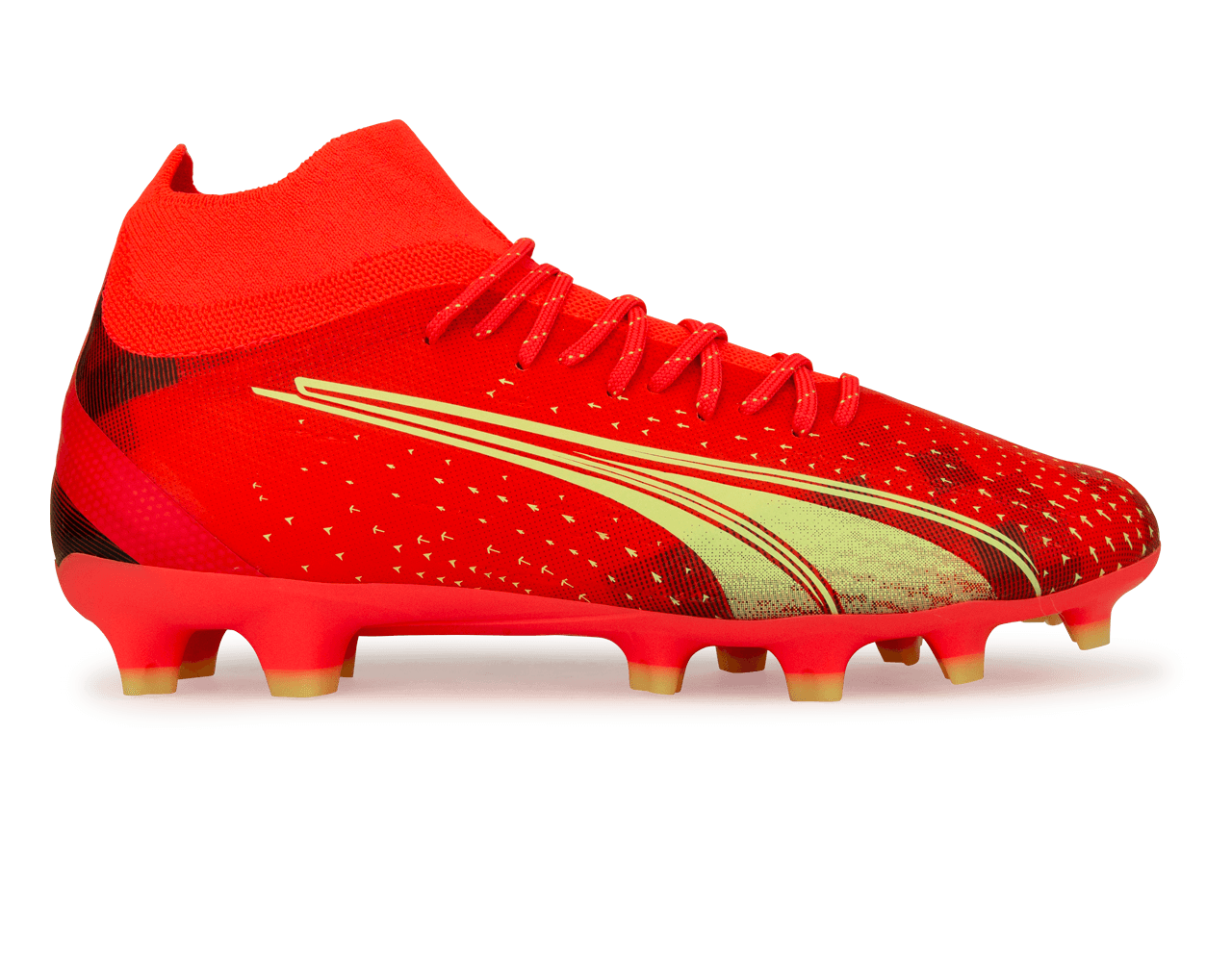 PUMA Men's Ultra Pro FG/AG Coral/Black、mySite、bottomscart