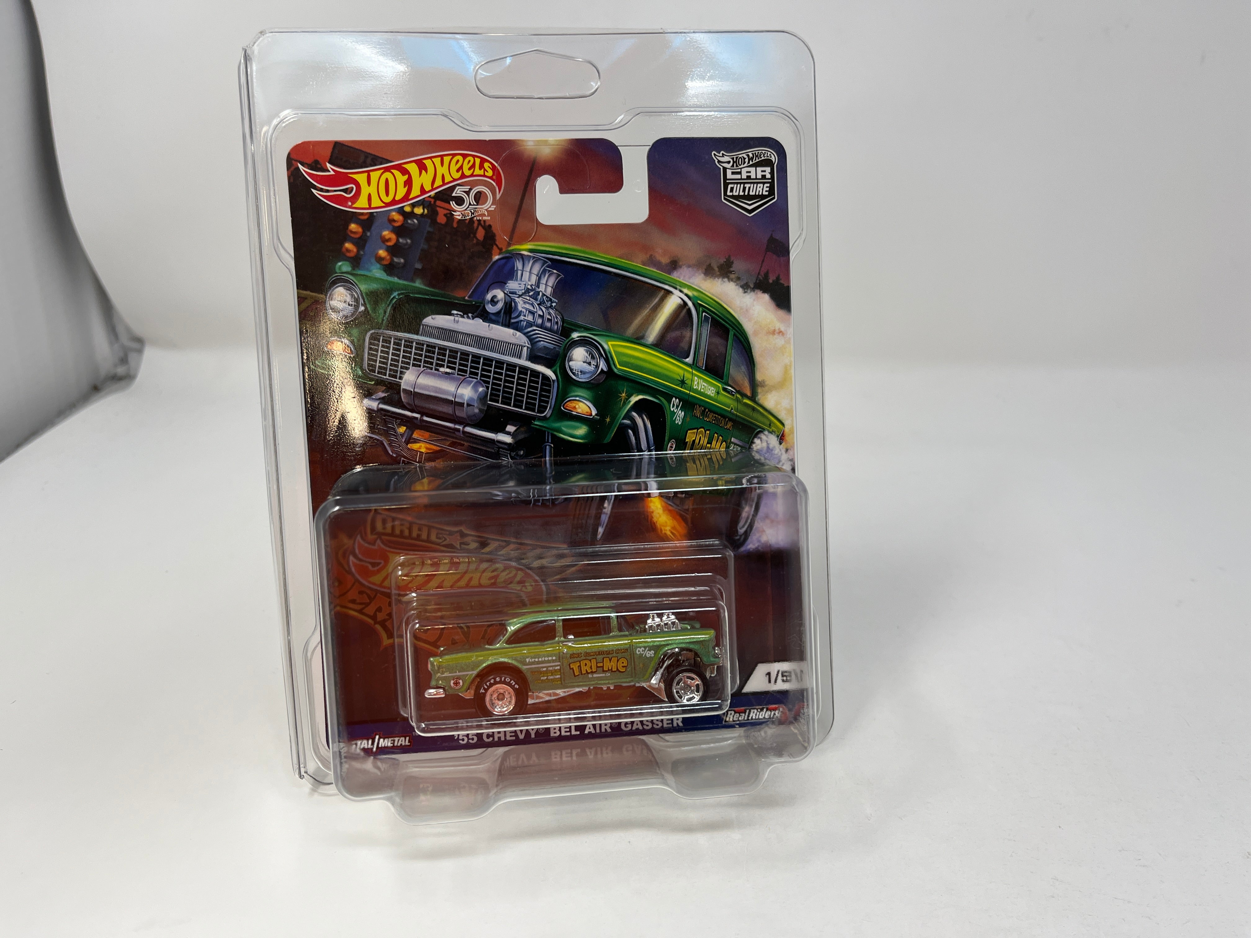 '55 Chevy Bel Air Gasser * Hot Wheels Car Cutlure Drag Strip Demons、mySite、hgirdovlk