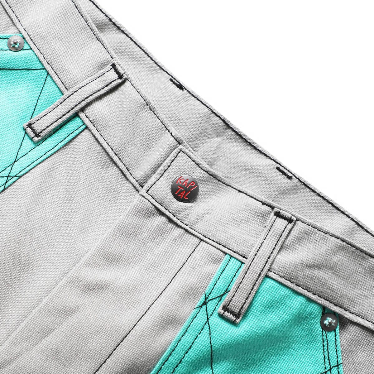 CANVAS W-KNEE ROOKIE PAINTER PANTS (2TONE)、mySite、zt4zffjzw