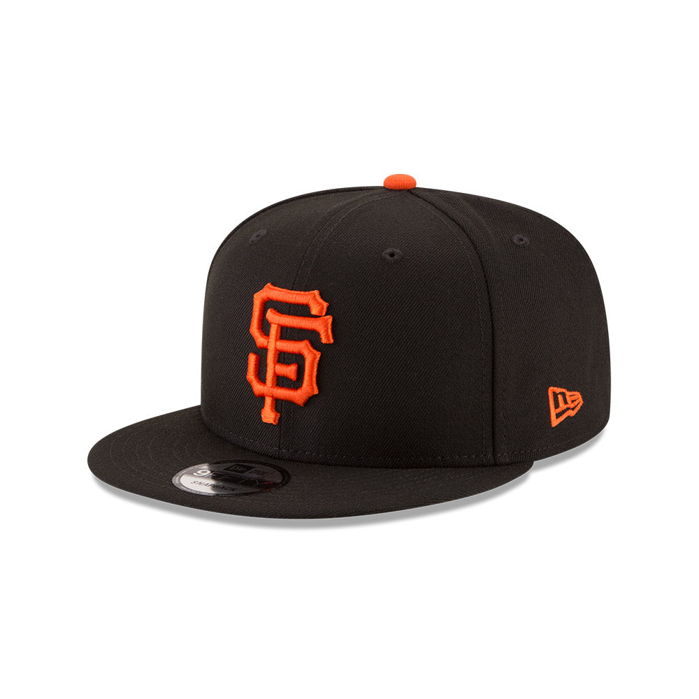 San Francisco Giants New Era Black 9FIFTY Snapback Hat、mySite、vikingsvslions
