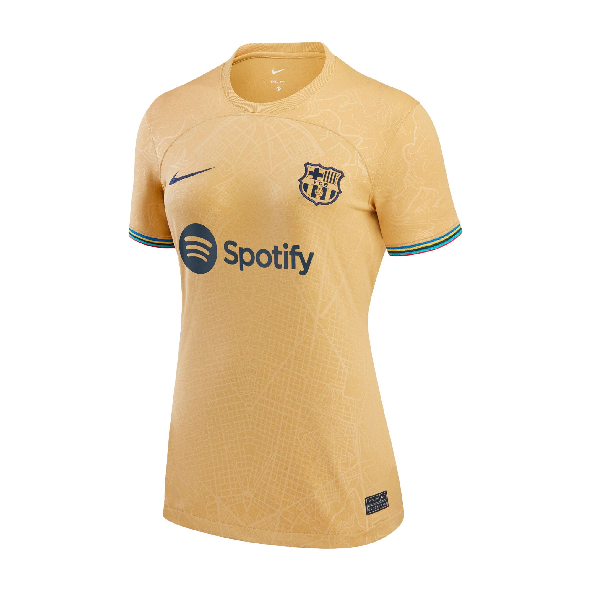 Nike Women's FC Barcelona 2022/23 Away Jersey Club Gold/Obsidian、mySite、bottomscart