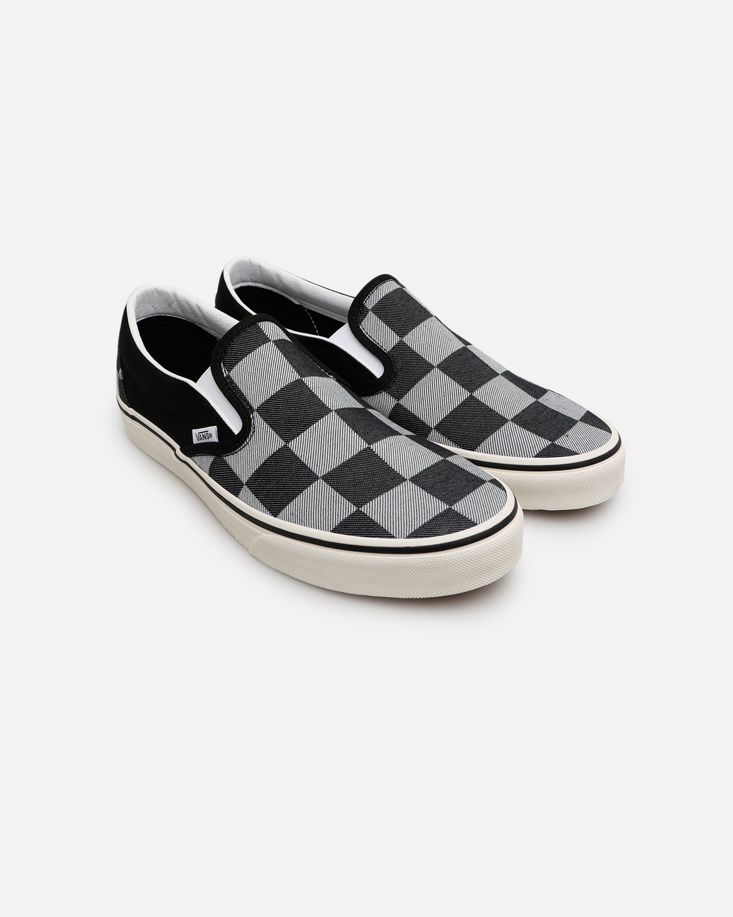 Vans Classic Slip-On Mono Checkerboard Black、mySite、zt4zffjzw