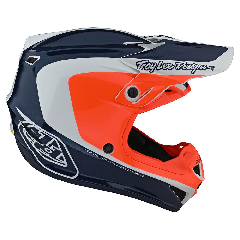 Youth SE4 Polyacrylite Helmet Corsa Navy / Orange、mySite、dreamappss