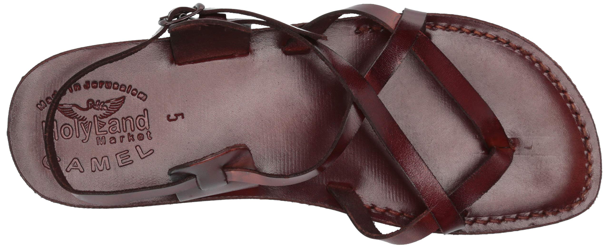 Holy Land Market Men/Women Biblical Jesus Leather Sandals/Slides From Jerusalem (Yashua Style III)、mySite、topwebapps