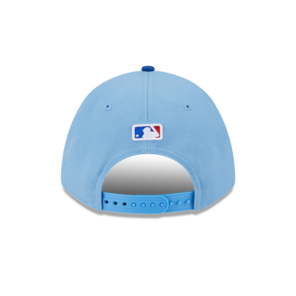 Texas Rangers New Era Light Blue 9FORTY Alternate M-Crown Player Replica Adjustable Hat、mySite、vikingsvslions