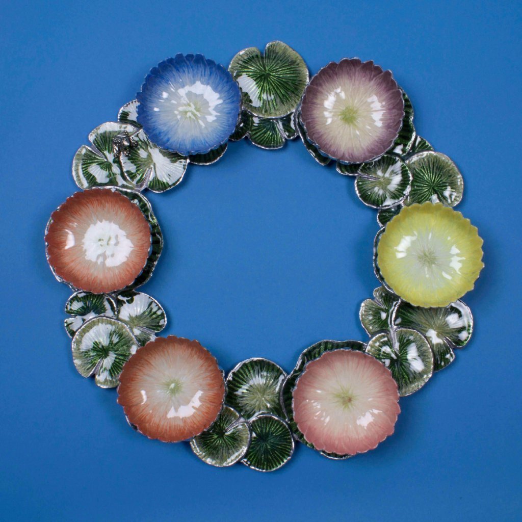 Multi-Color Lotus Seder Plate、mySite、topwebapps