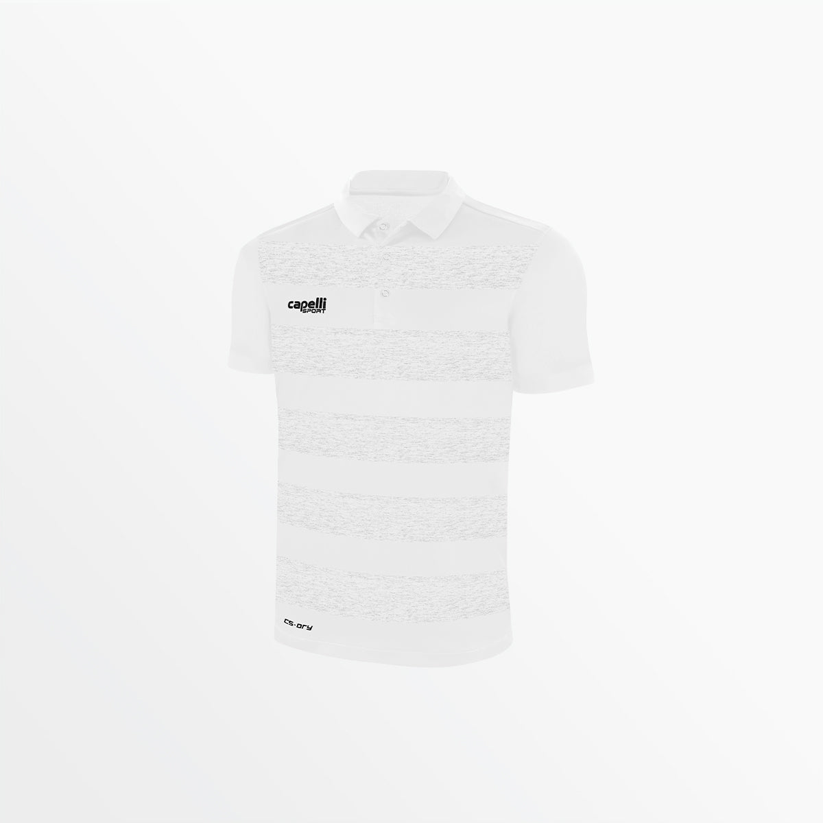 MEN'S CLASSIC STRIPE POLY POLO