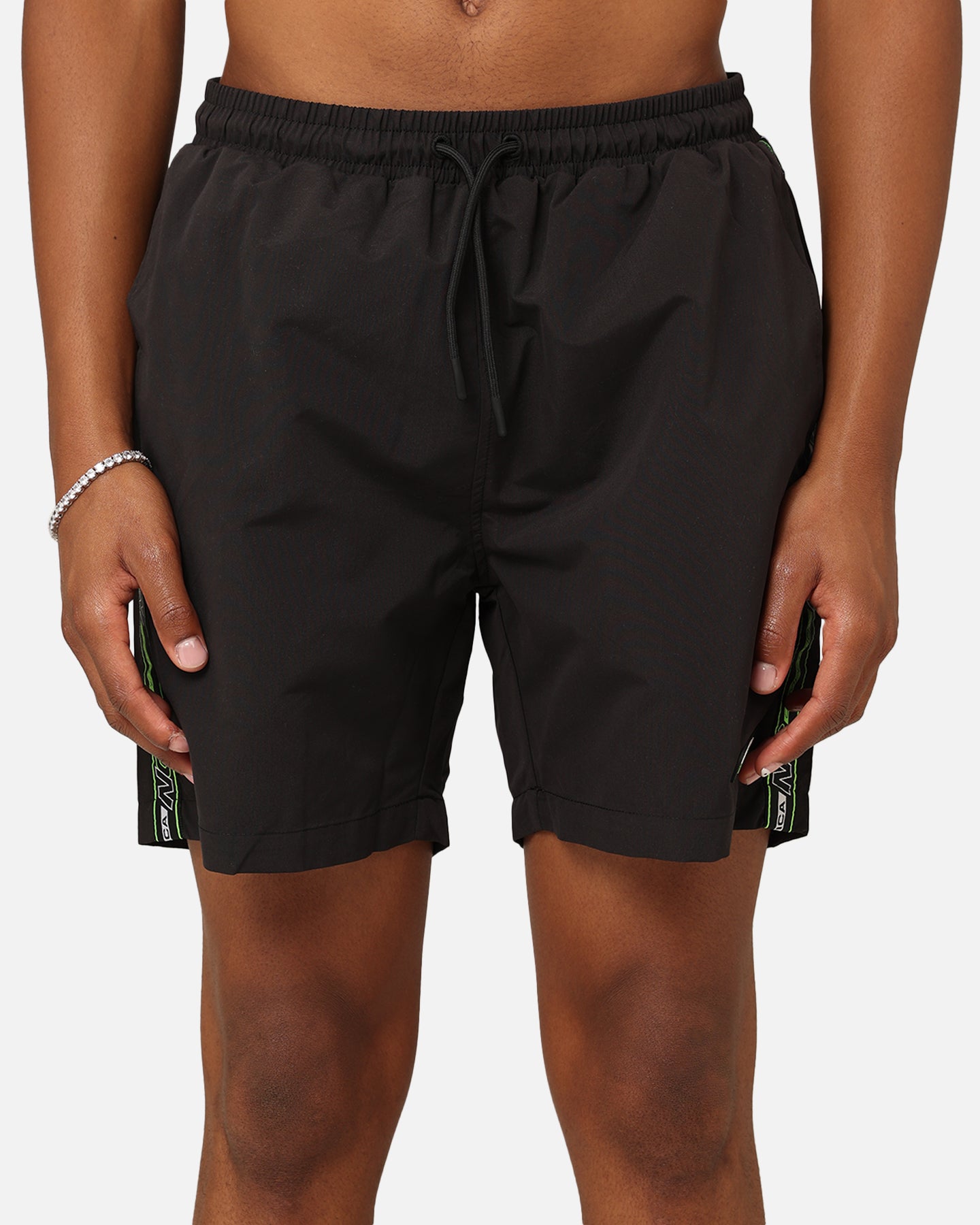 Nautica Button 6 Swim Shorts Black、mySite、zt4zffjzw