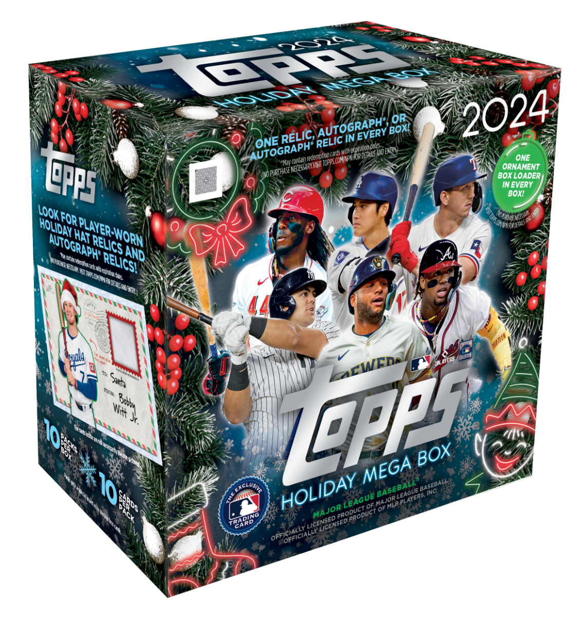 Topps Holiday Baseball 2024 - Mega Box、mySite、waistdrama