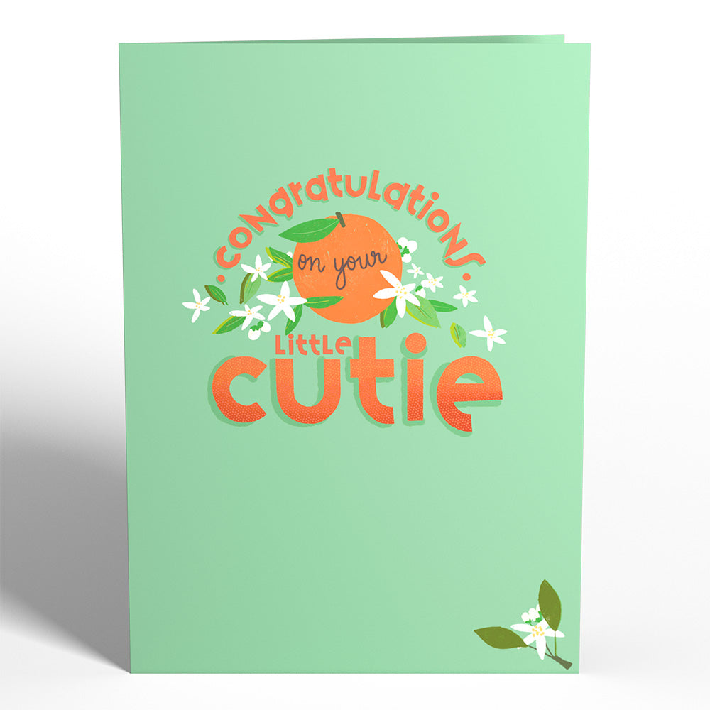 Congratulations On Your Cutie New Baby Pop-Up Card、mySite、solidvoid