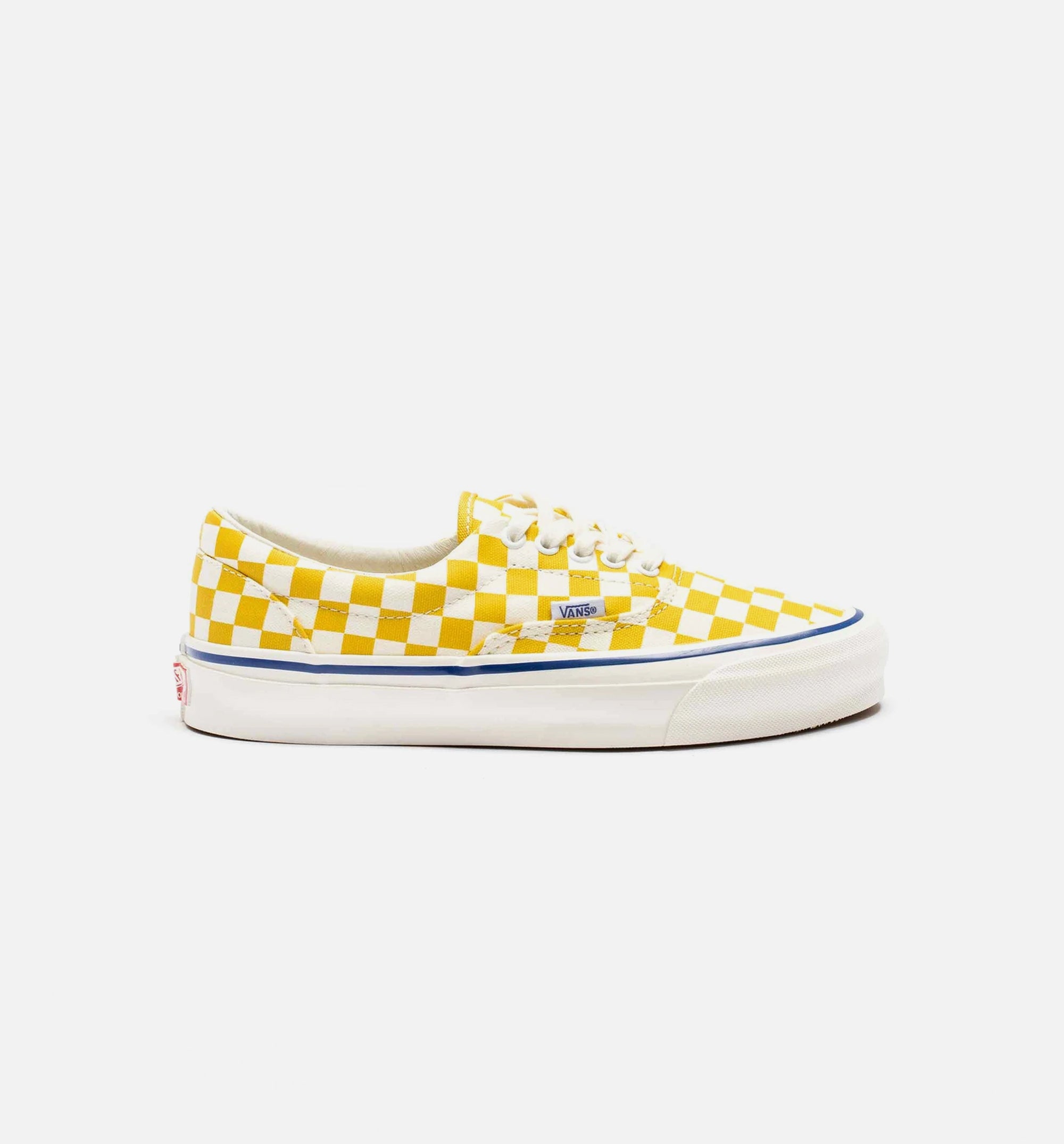 Vault OG Era LX Checkerboard Men's Lifestyle Shoe - Yellow/White、mySite、dreamappss