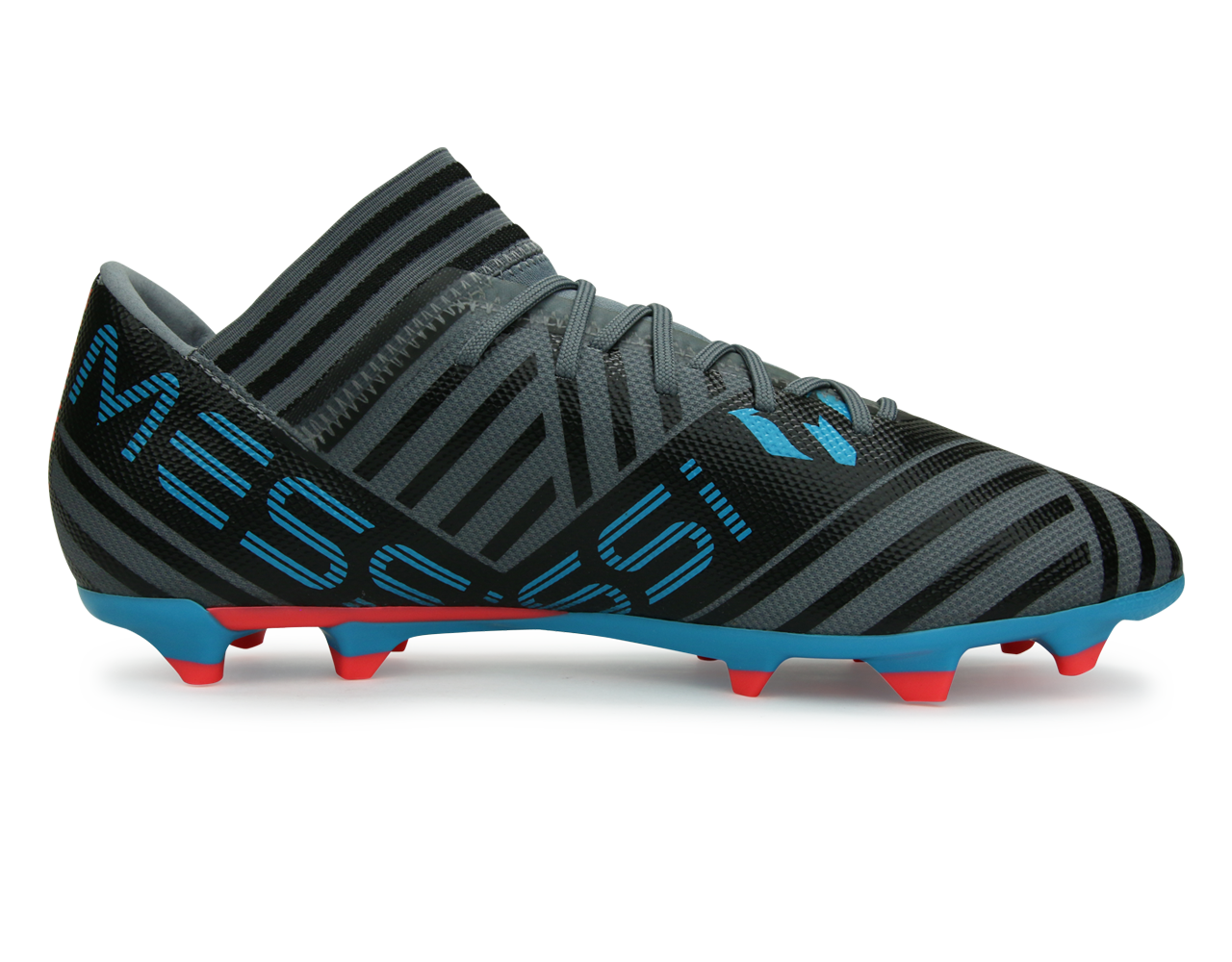 adidas Men's Nemeziz Messi 17.3 FG Grey/White/Core Black、mySite、noshort