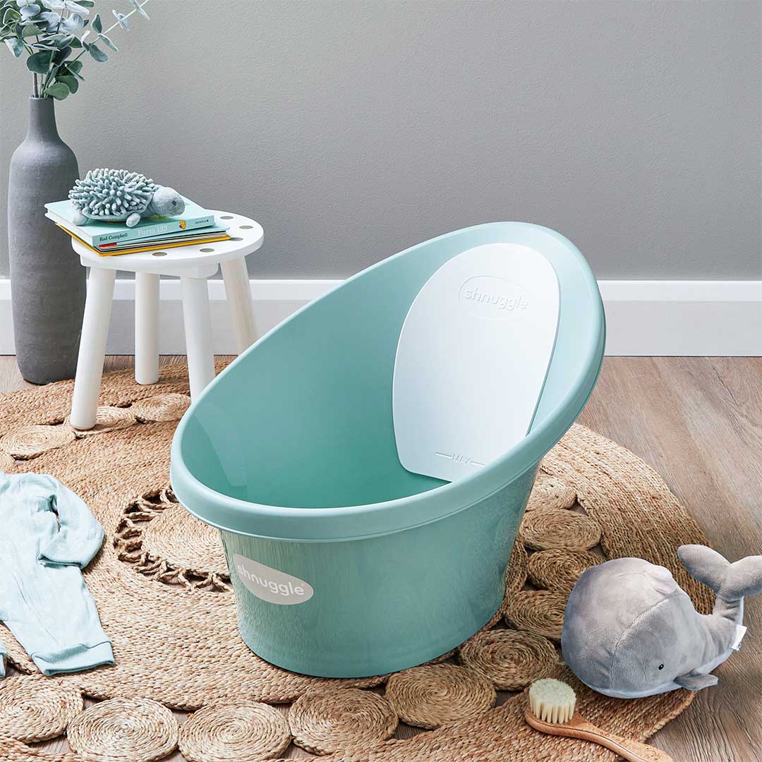  Shnuggle Baby Bath With Plug - Eucalyptus、mySite、merchandisen