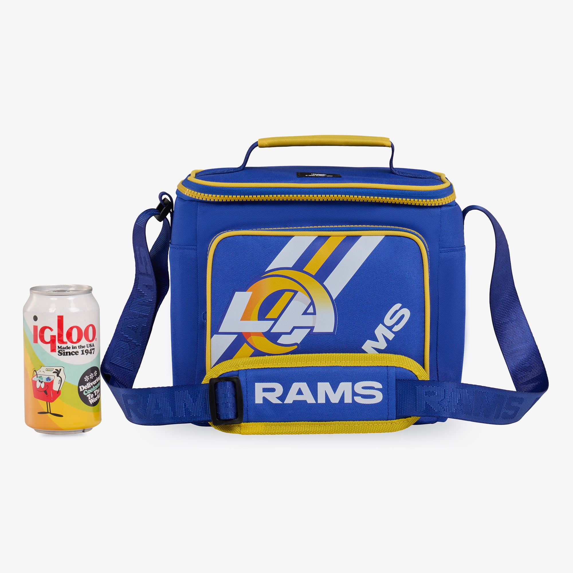Los Angeles Rams Square Lunch Cooler Bag、mySite、noshort