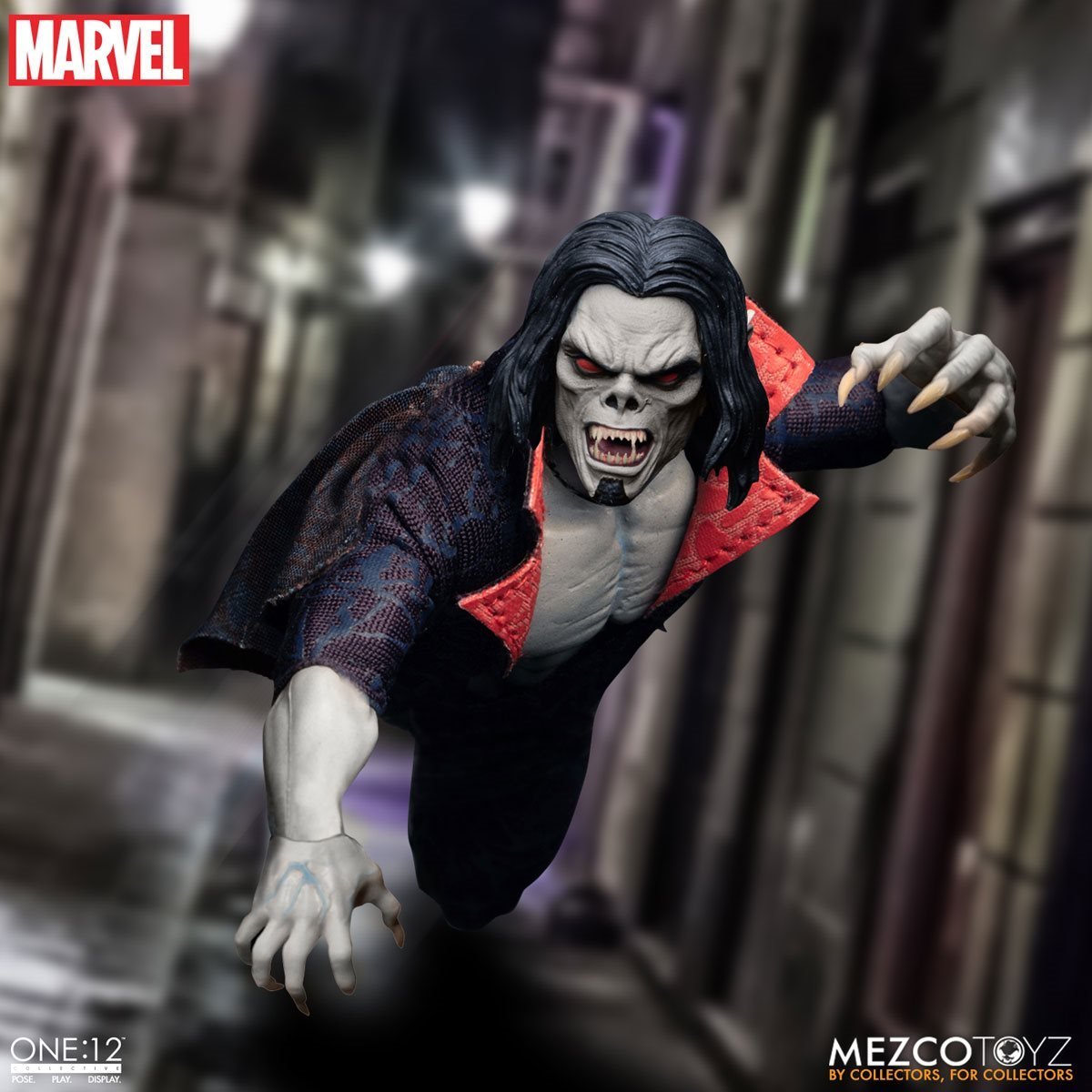 Marvel Mezco One:12 Collective Morbius The Living Vampire Action Figure、mySite、hgirdovlk