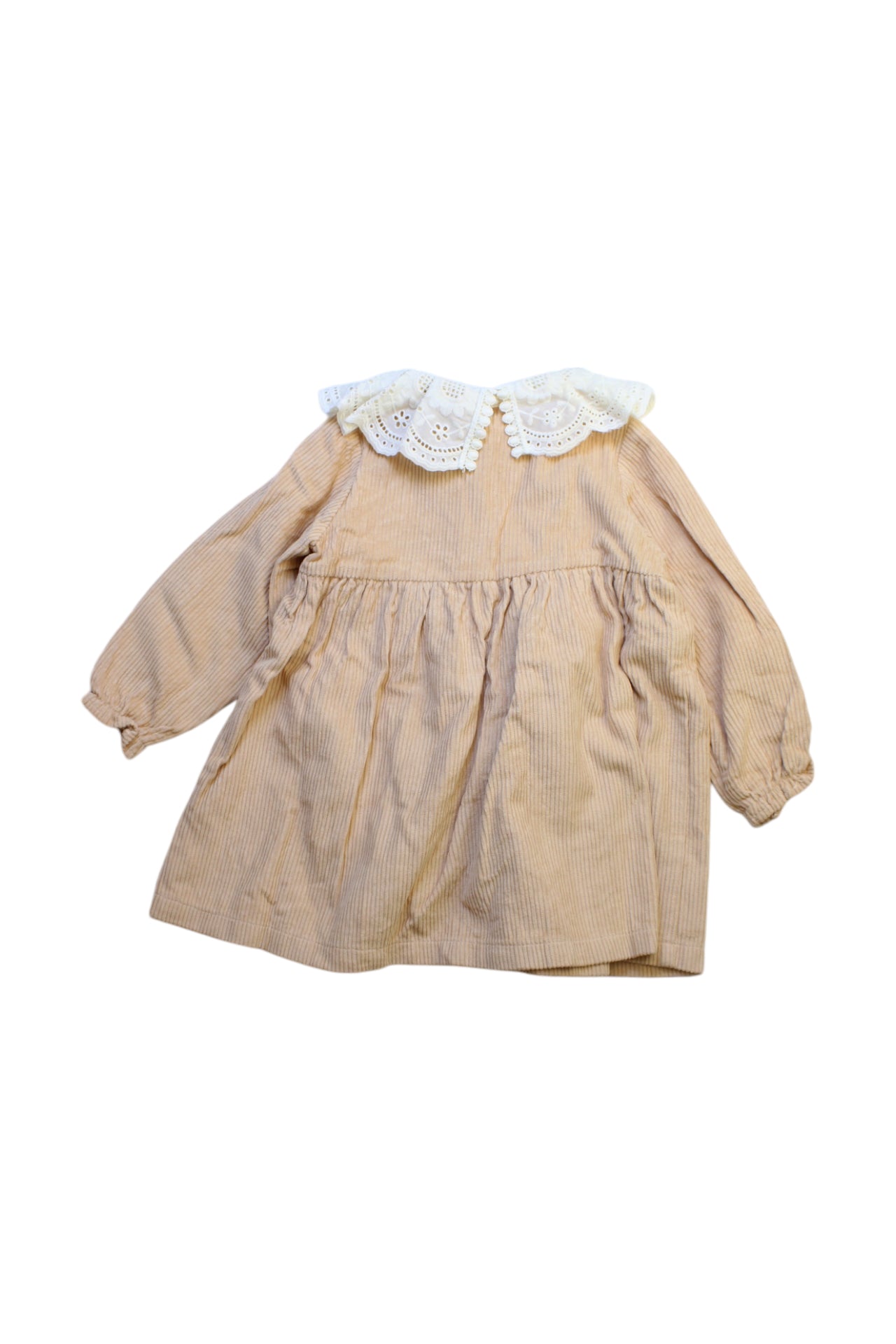 Marsou Long Sleeve Lace Collar Dress, Size 4T、mySite、g9winljtr