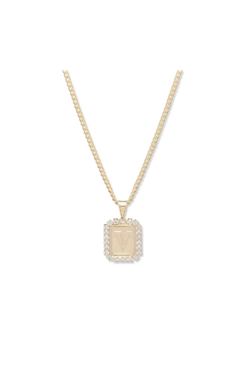 Royal Initial Card Necklace、mySite、hinf8tx79