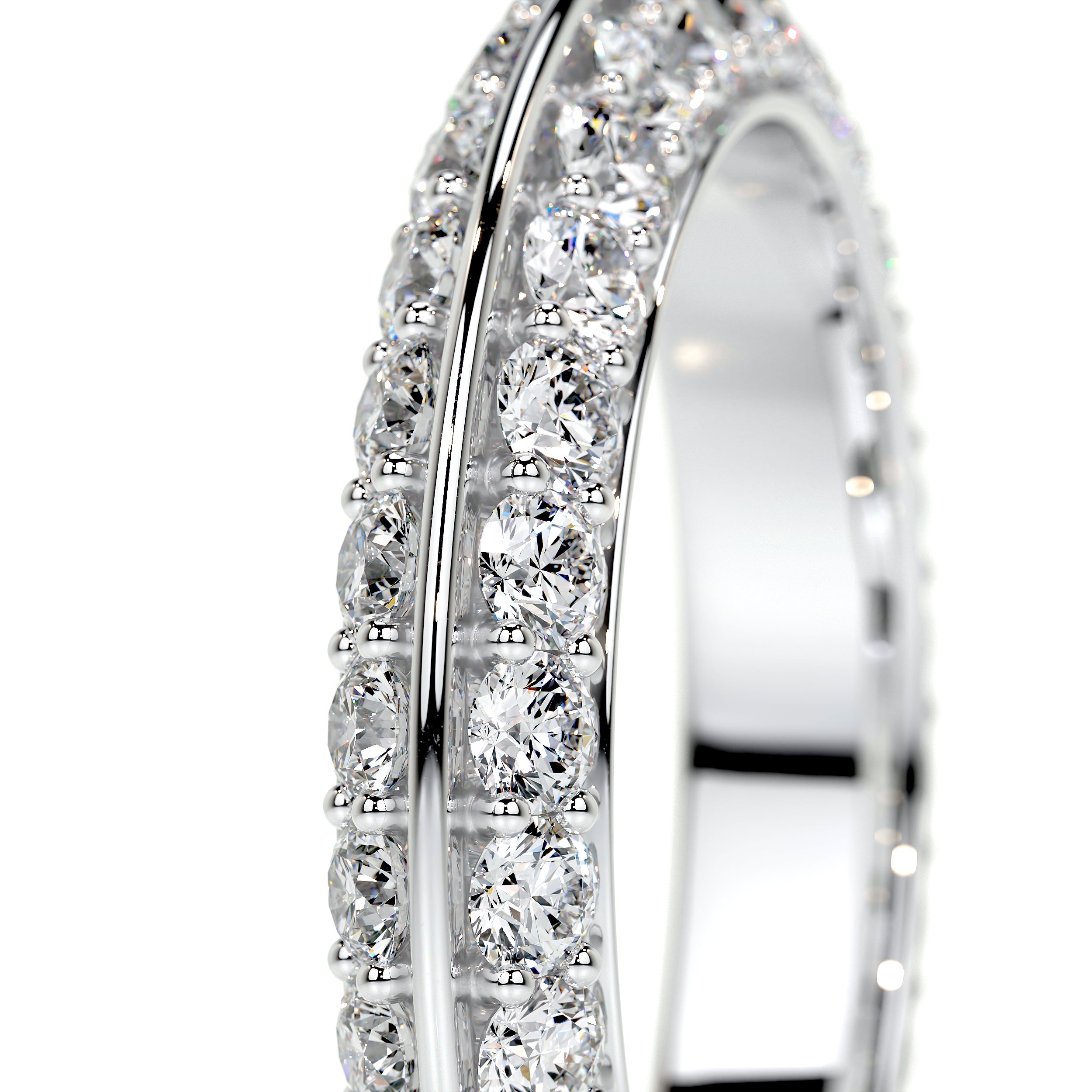 Eliana Lab Grown Diamonds Wedding Ring (0.50 Carat) -18K White Gold、mySite、hinf8tx79