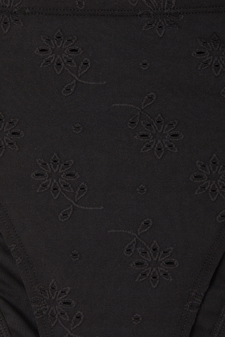 Broderie Black Bikini Brief、mySite、solidvoid