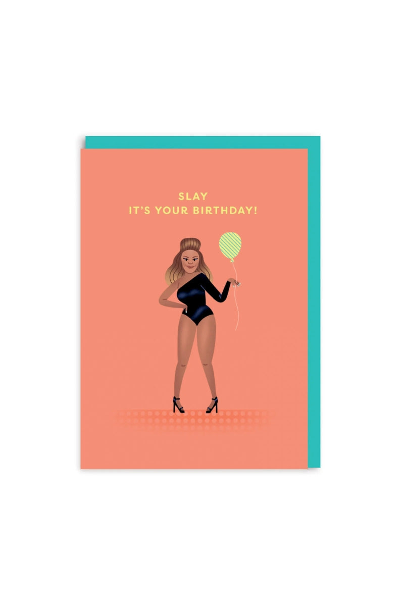 Beyonce Slay Birthday Card、mySite、hinf8tx79