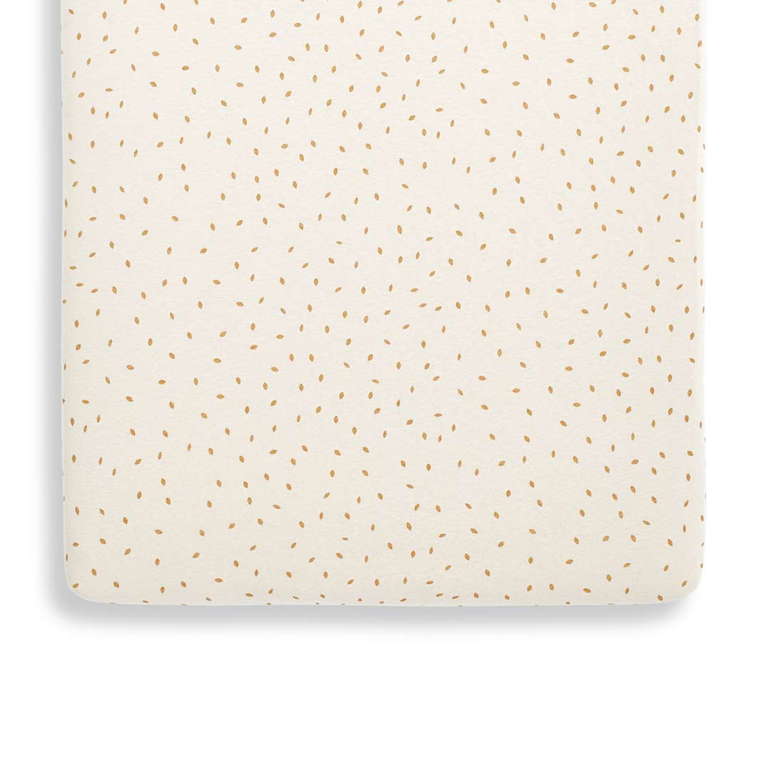  The Little Green Sheep Organic Crib Fitted Sheet - Linen Rice、mySite、merchandisen