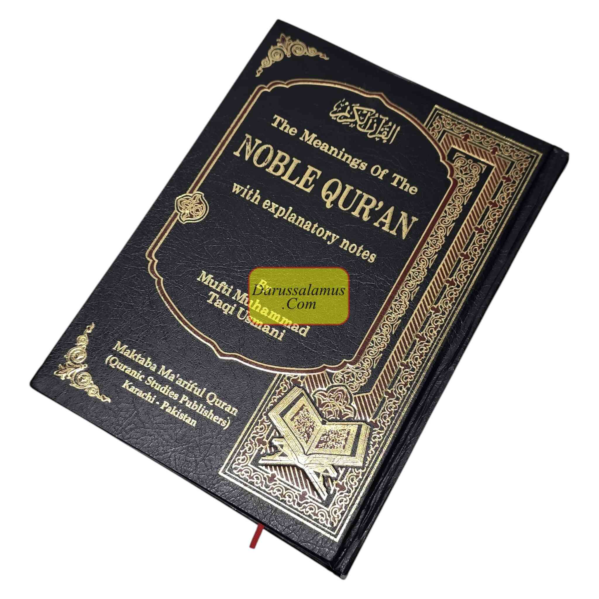 Meanings Of The Noble Qur'an With Explanatory Notes by Mufti Muhammad Taqi Usmani、mySite、topwebapps