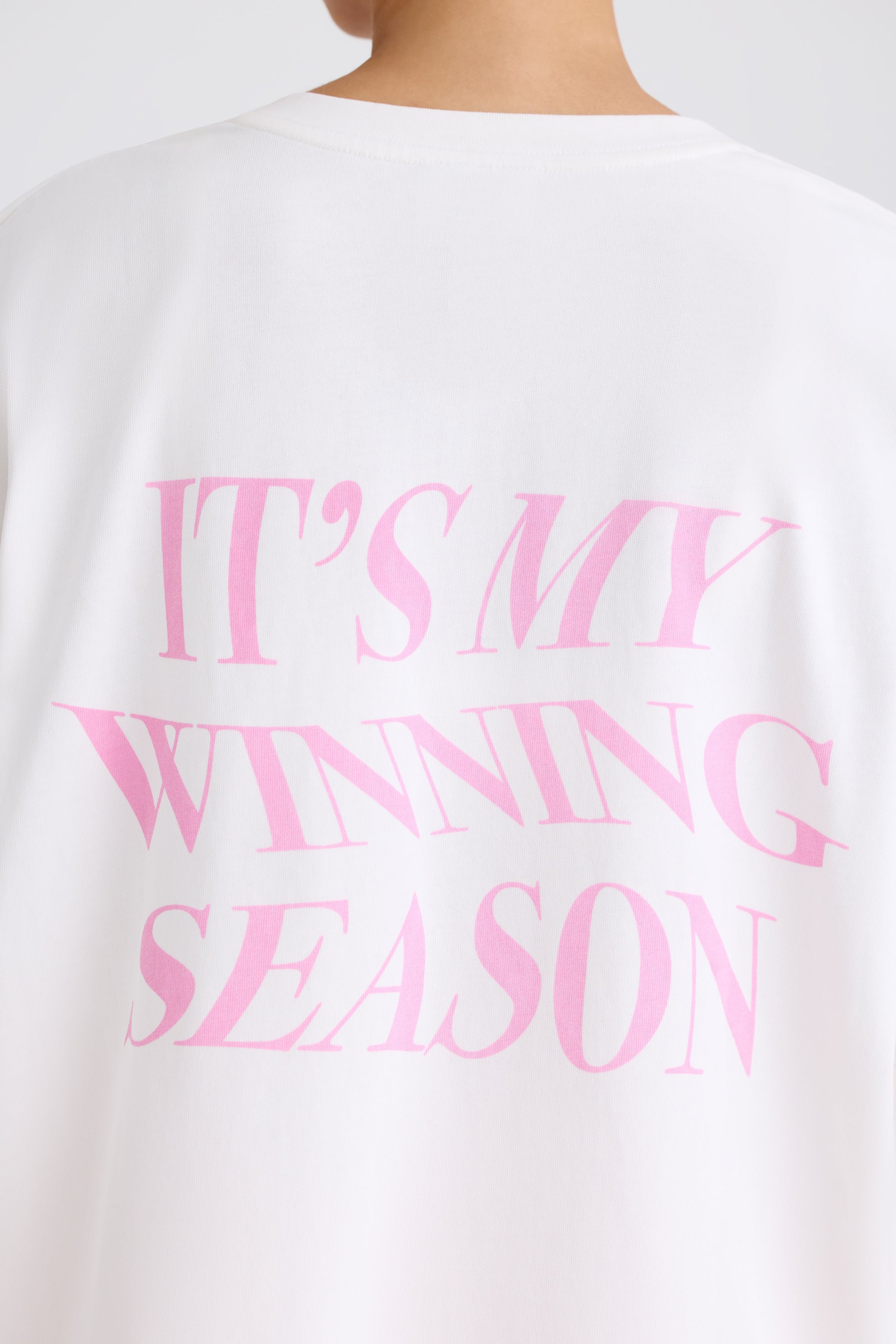 Oversized T-Shirt in White、mySite、solidvoid