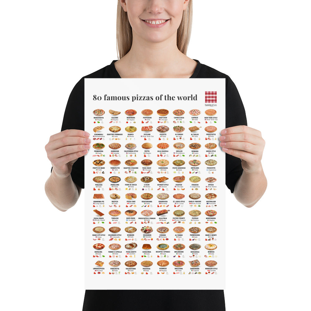 80 famous pizzas of the world (in)、mySite、camillekostekn