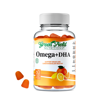 Greenfield Nutritions- Halal Omega with DHA for Adult Non-GMO - 60 Gummies、mySite、topwebapps