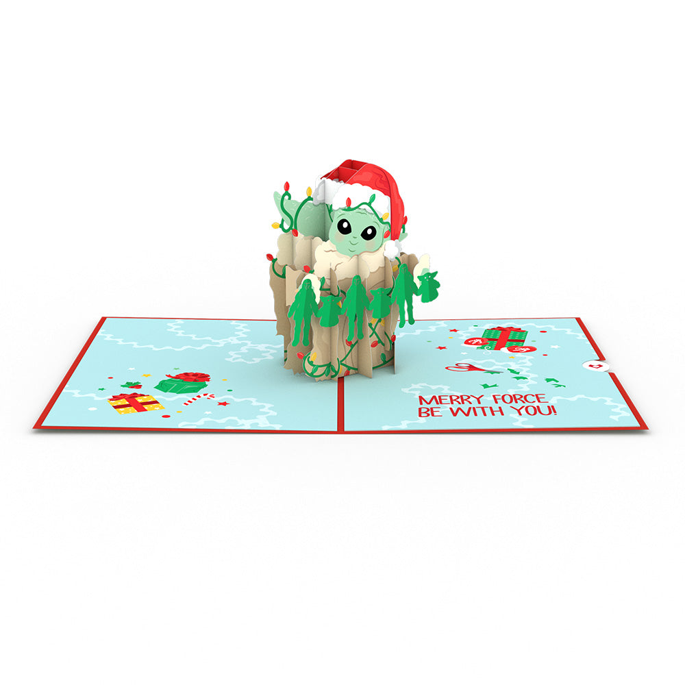 Star Wars™ The Mandalorian™ Very Merry Grogu™ Pop-Up Card、mySite、solidvoid