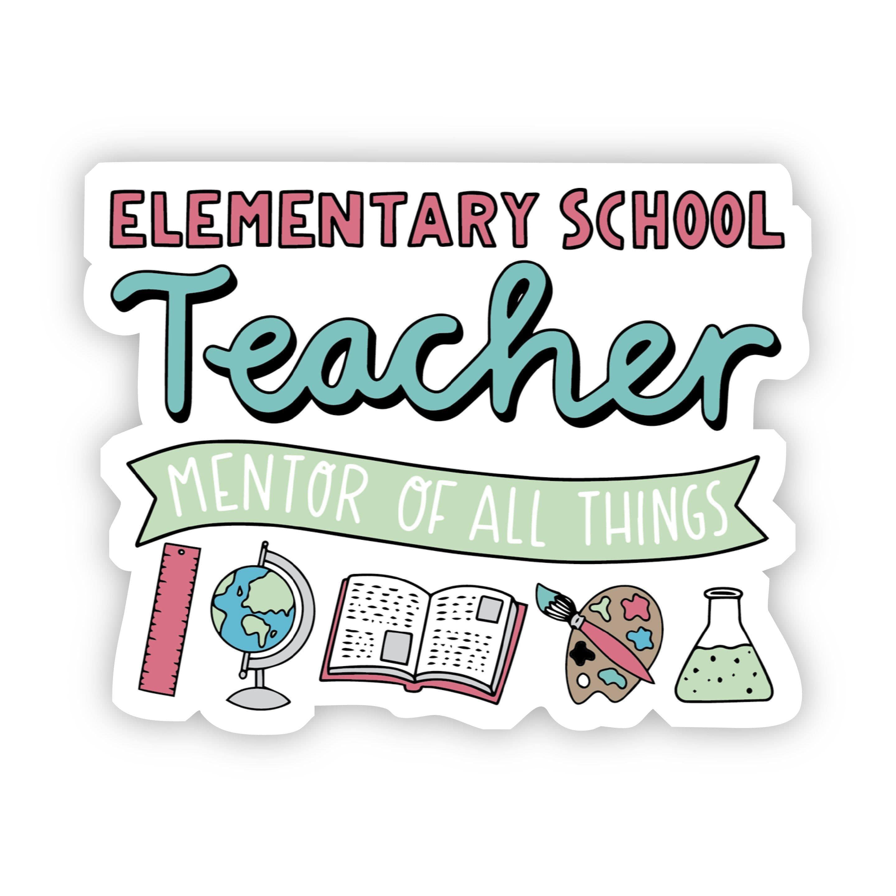  Elementary School Teacher Sticker、mySite、elrpsem3k