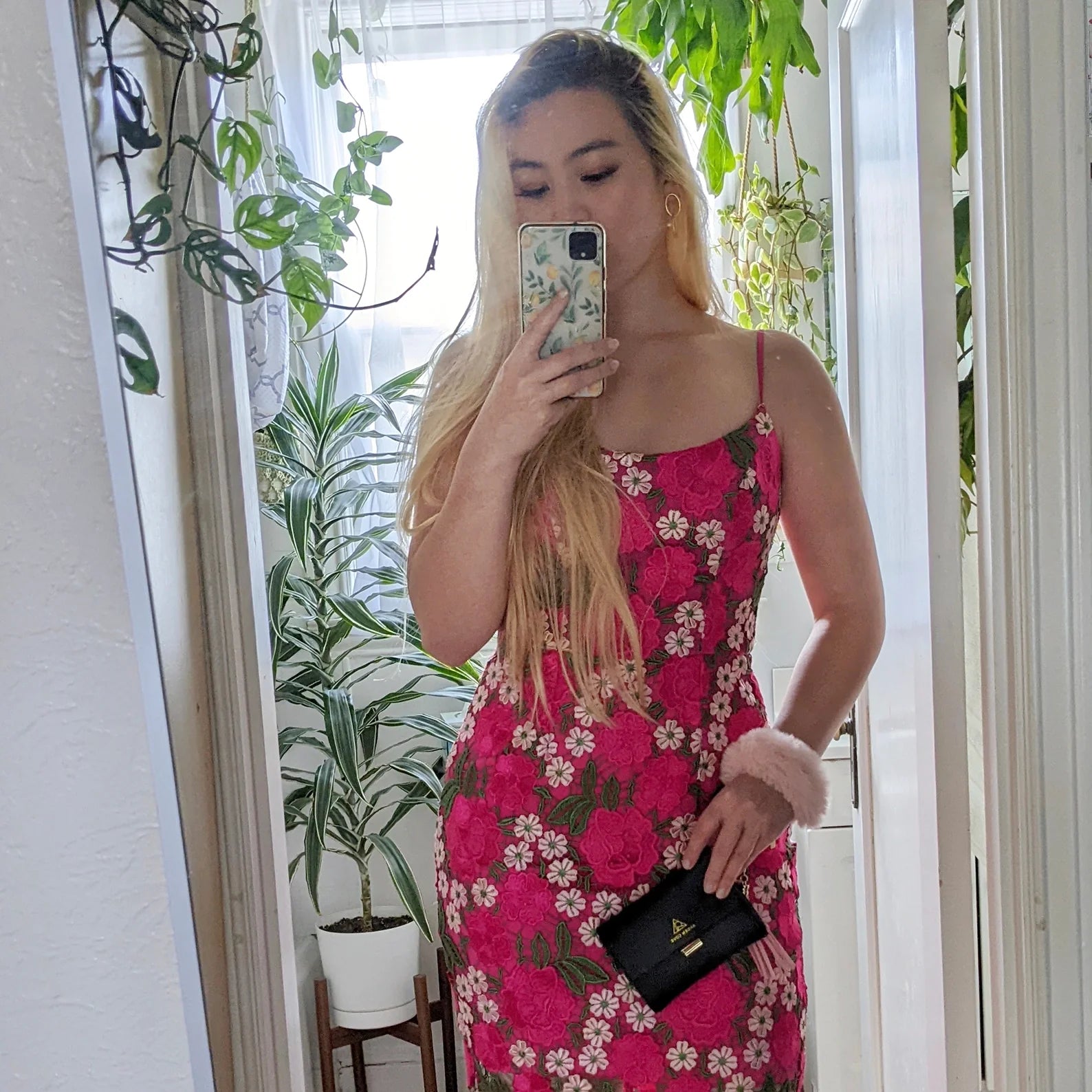 Keychain with Fuzzy Bracelet、mySite、garagedoors4me